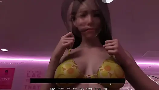 Japanese Stepsister Wearing Bikini And Rubbing Stepbro Cock