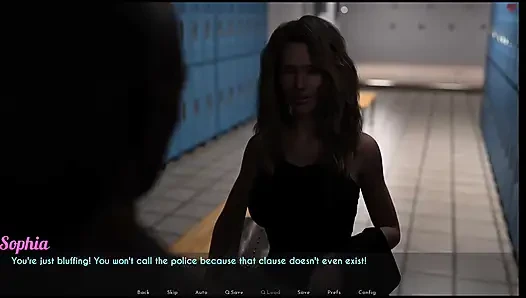 Dylan wanted to shower where Sophia bathed went to common shower he got a big dick