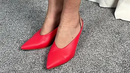 Mrs Mature Feet video für alle ihre fußliebhaber 432
