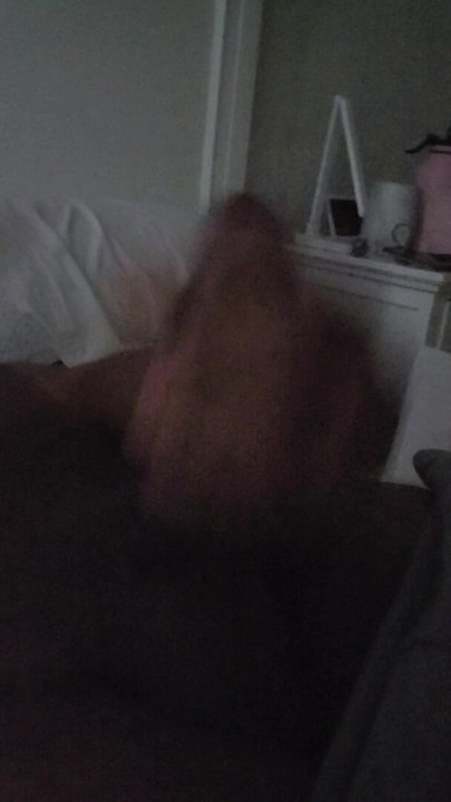 Stroking Black Cock