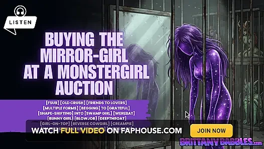 Canavar kız açık artırmada ayna kızı satın alıyor