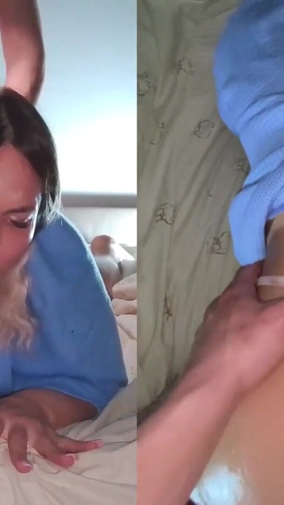 The beautiful girl fucks hard in her ass | Clip 1