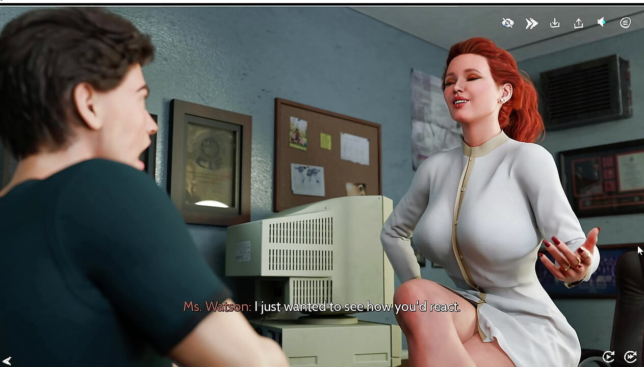 Fresh women 2: hardcore escritório sexo com meu professor - porra em seus peitos enormes - Anim Game