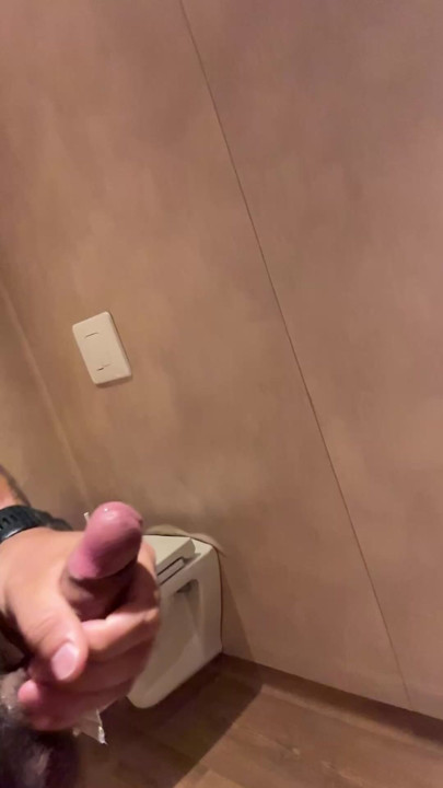 Handjob at work