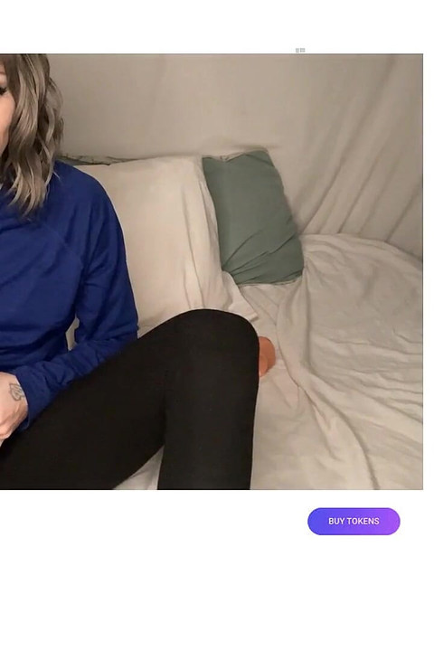 Tetras Cam 쇼 발 자기 숭배