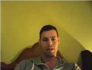Straight guys feet on webcam #507