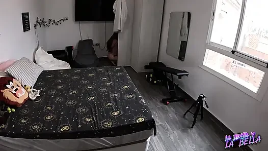 I Go Into My Friend's Room and Fuck Her Until I Cum in Her Anal Culo-cum.