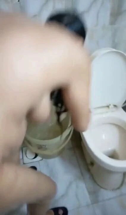 Husband records video of his wife bathing