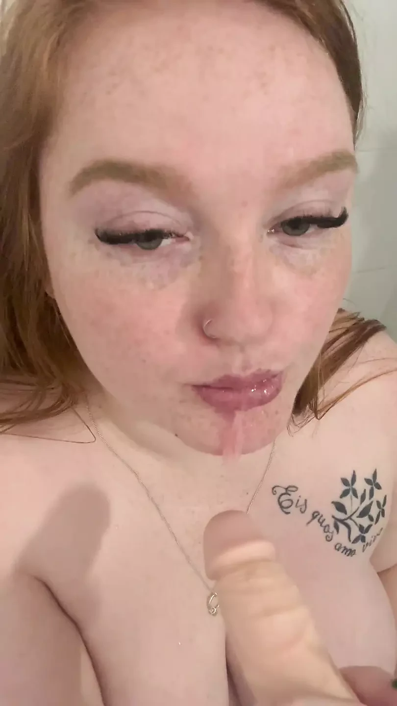 POV Shower Blowjob