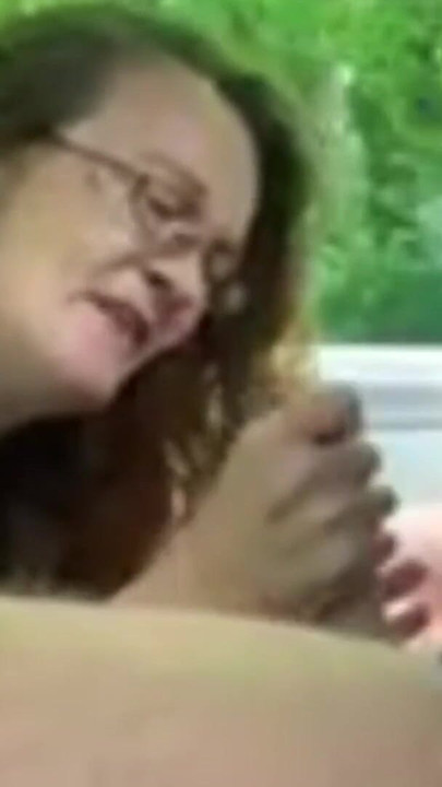 Captivating moment from "Hotwife Sucked a strangers Cock While The Hubby Was At Work"