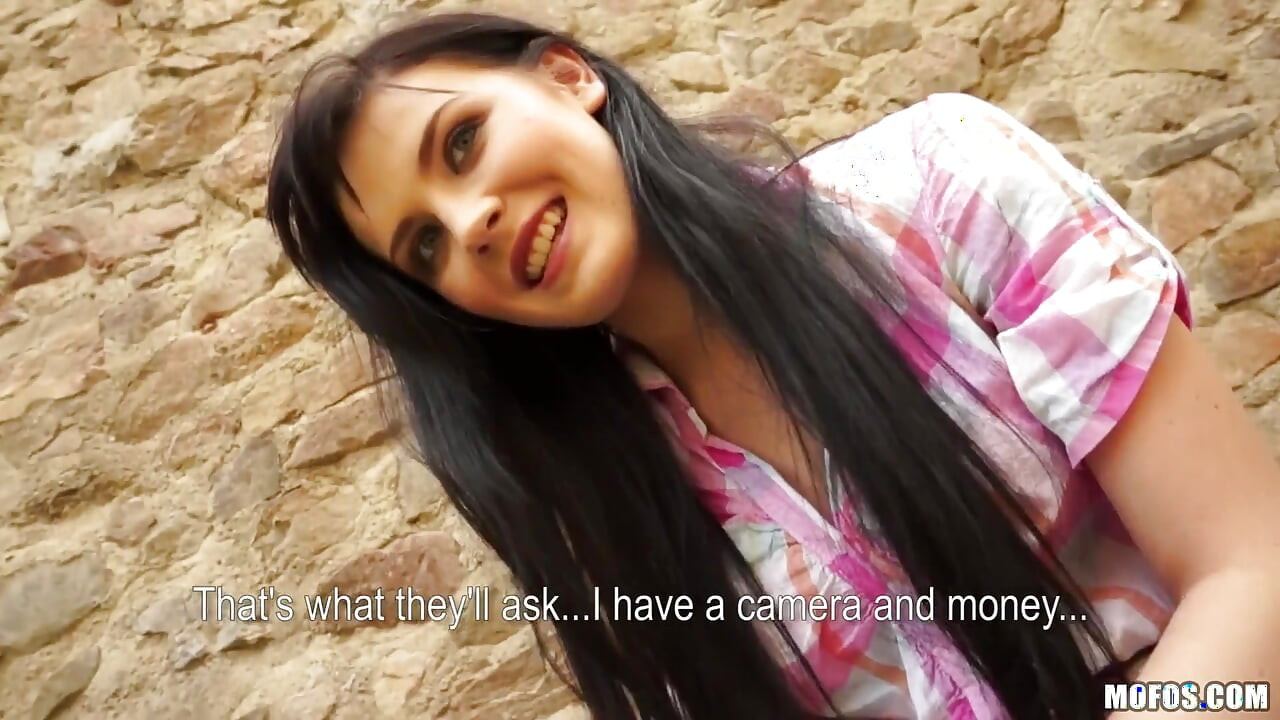 Public Pickups - Timea Bela May Be Shy but for a Couple Bucks Shes a Freak