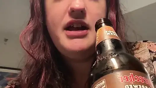 Verführerische bBW rootbeer chug & burps von bella blast