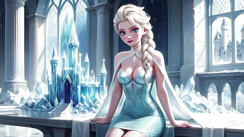 Elsa missed dick AI Genarated