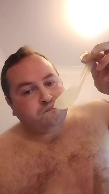 Jamiee drinking piss