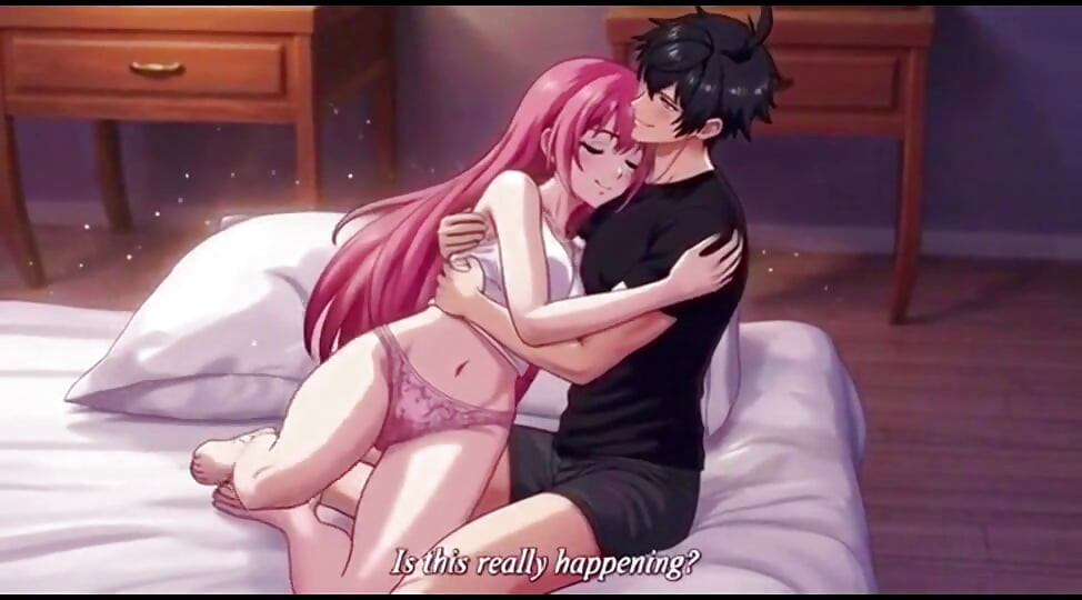 Amerikalı üvey kız kardeş seksi üvey erkek kardeşini odada tek başına hayal ediyor