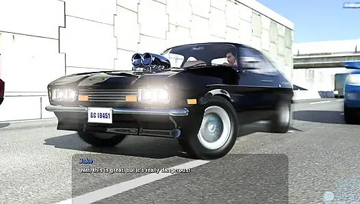 Stepdaughter Sucking Stepdad Cock While He Driving Car