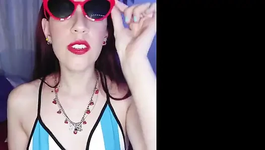 Argentinian Teacher Celebrates with Her Favorite Submissive Student JOI Roleplay Femdom Part 1