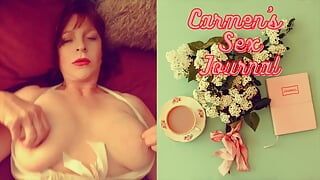 Krismas nenek Carmen pada bulan Julai melekat & orgasme batang 12032023 CAMS23H