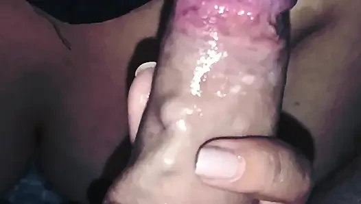 Nyepong kontol sampai tenggorokan berantakan banget