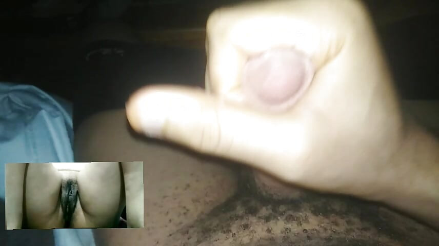 Masturbating