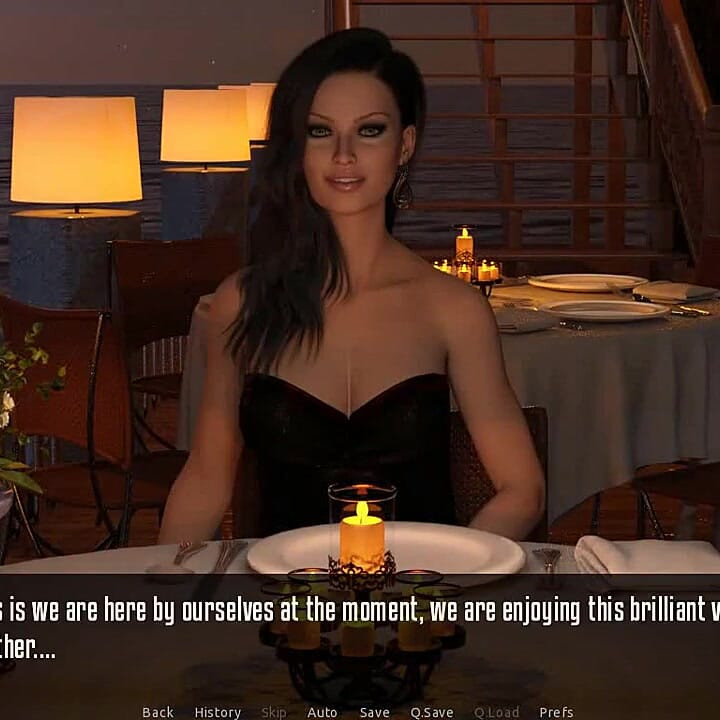 Dim the lights: romantic dinner with gorgeous MILF ep 9