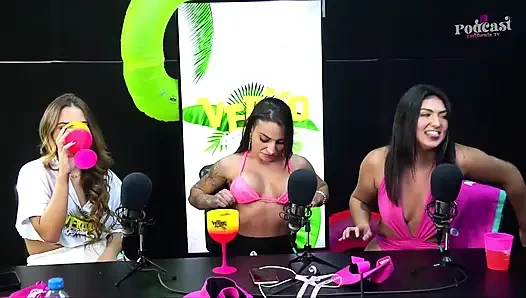 Pagode Da Ofensa - Ep. Summer Kalifornien: Agnes, Clara Wellen und Monique Bertolini