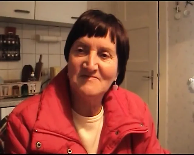 Redhead German granny gets a facial after hot fuck