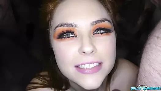 Ginger Girls Enjoy Another Bukkake_1