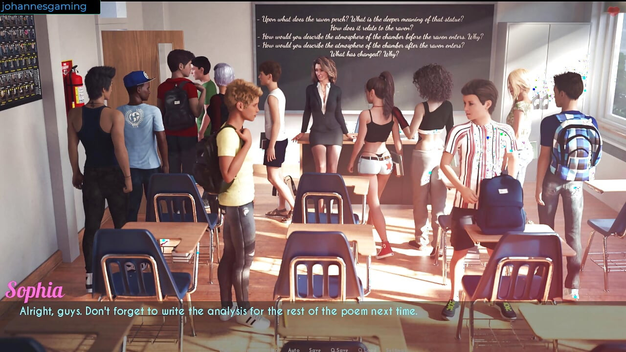 AWAM - Mr Bennet เย็ด Sophia บนโต๊ะ