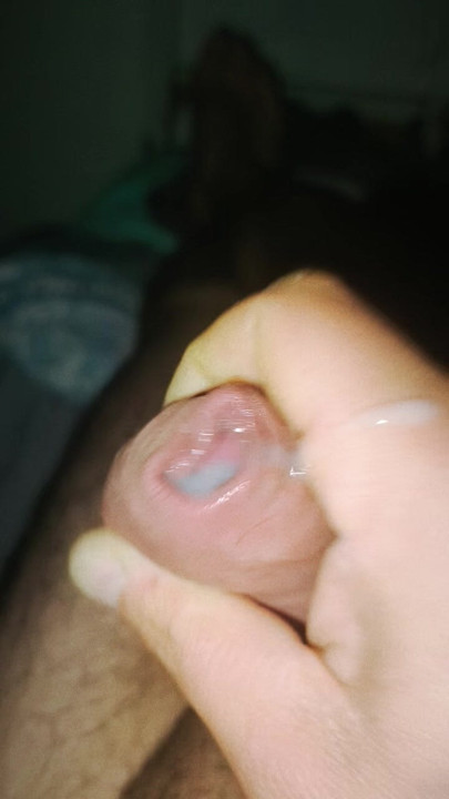 Masturbandome.