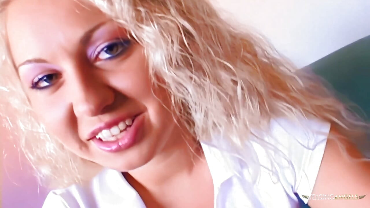 Stunning Blonde Kitty Tyler Excitedly Sucks His Cock Until Her Pussy Is Ready for Drilling.