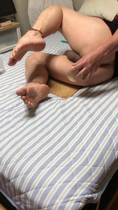 Dildo in my asspussy!!!