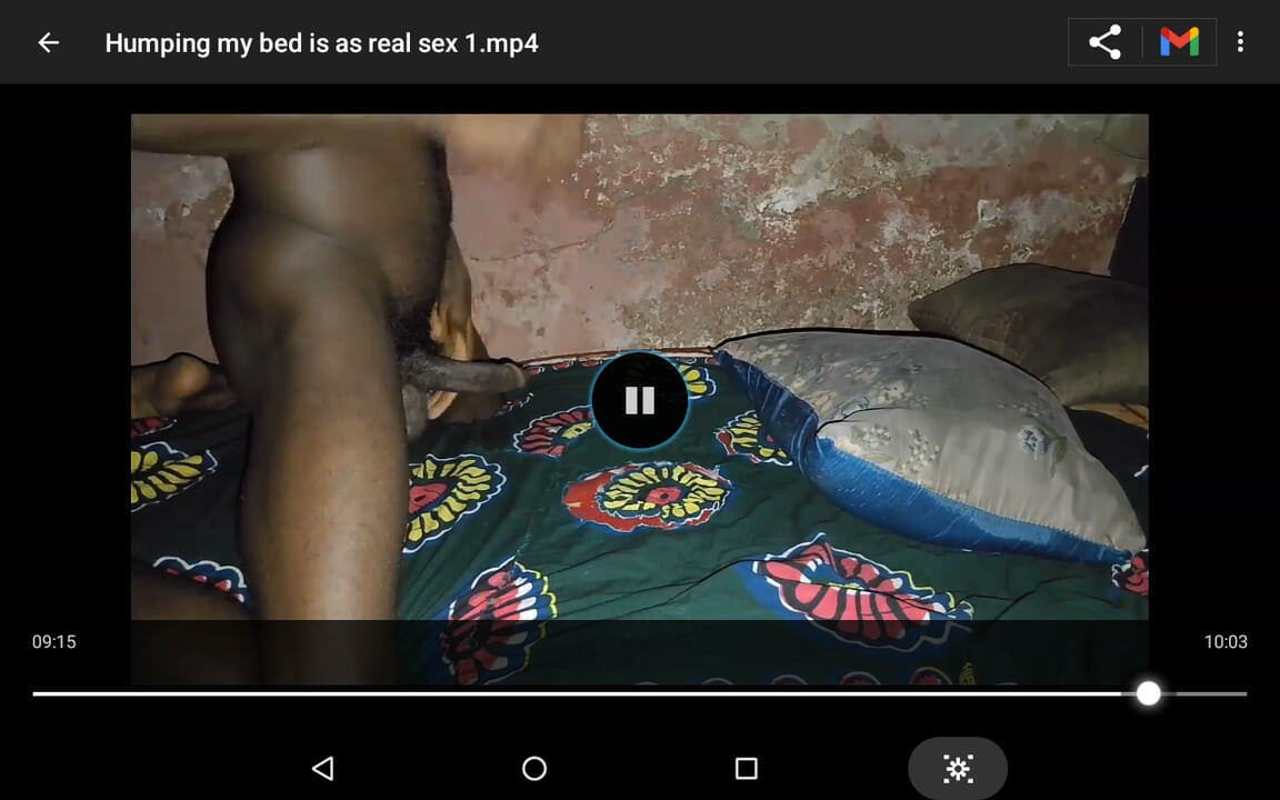 내 침대에서 훔핑 리얼 섹스 1