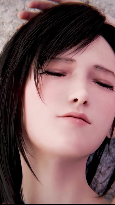 Tifa Lockhart & Cloud Strife - romantičan seks na steni sa cumshot završetkom - 3D finalna fantazija hentai