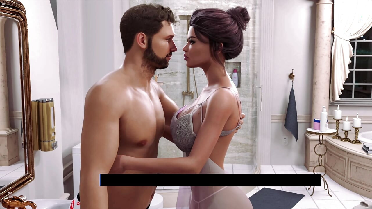 Stiefmutter verführt stiefsohn im badezimmer und gibt blowjob