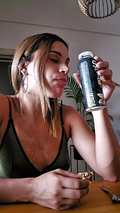 We Snacked with My Roommate After Recording Porn Videos!