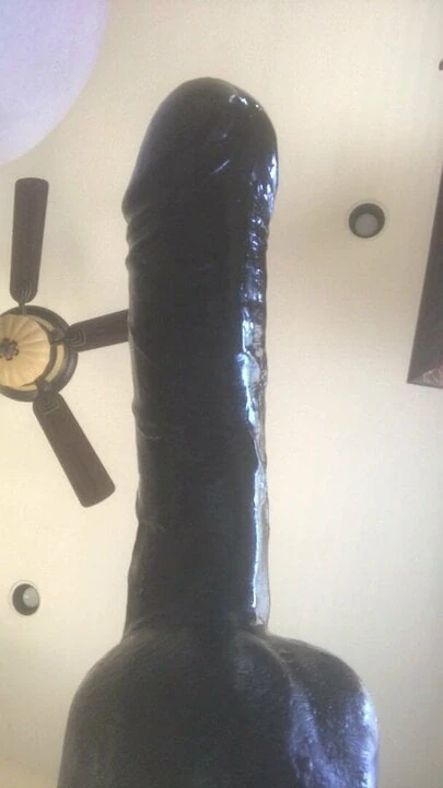 Big Black Anal Dildo