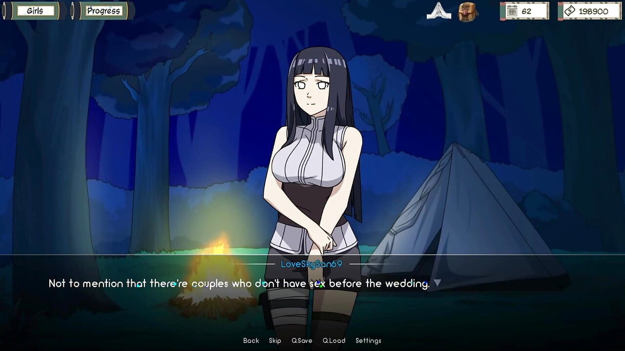 Kunoichi Trainer - Naruto Trainer v0.19.1 Part 95 Naked Hinata by Loveskysan69