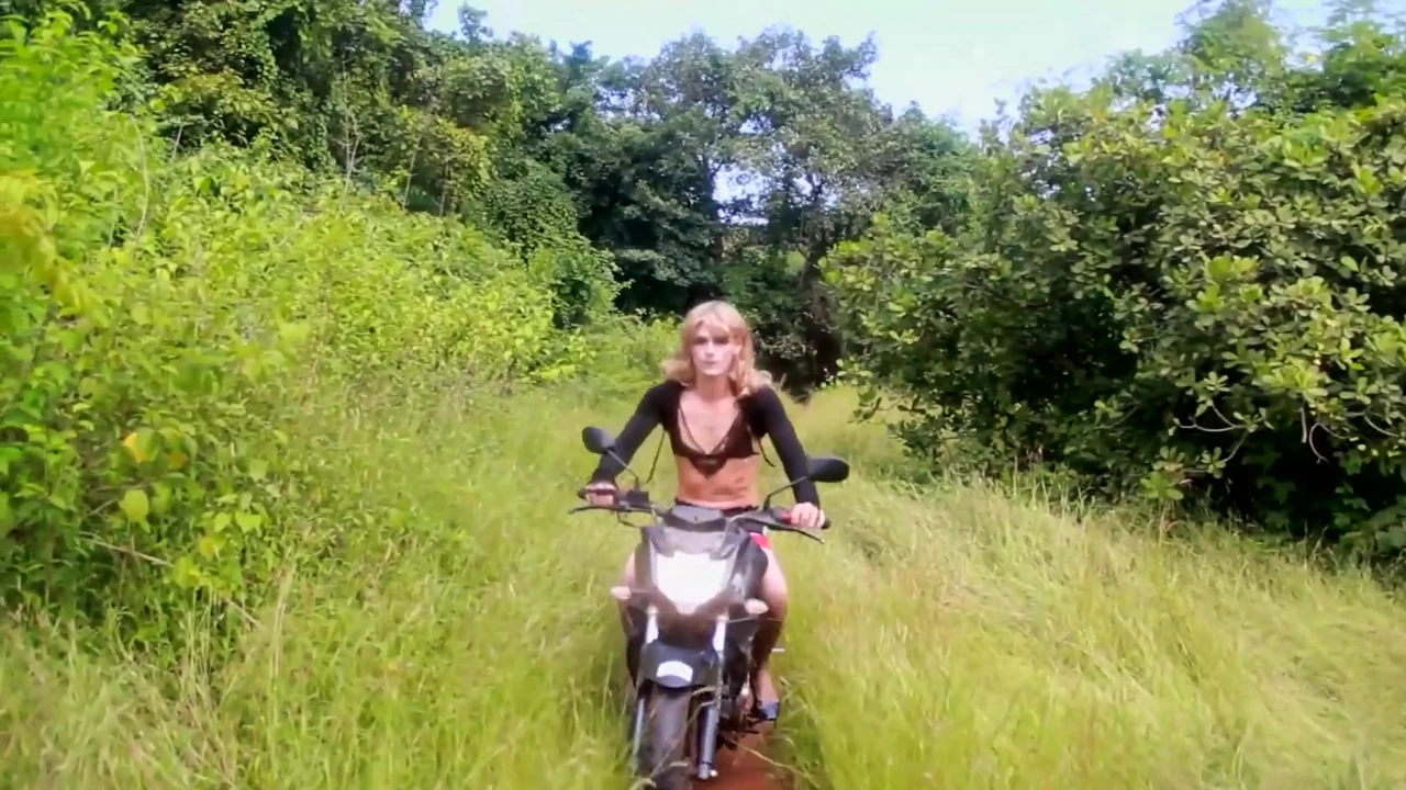 Sex on a Motorcycle Anal Squirting