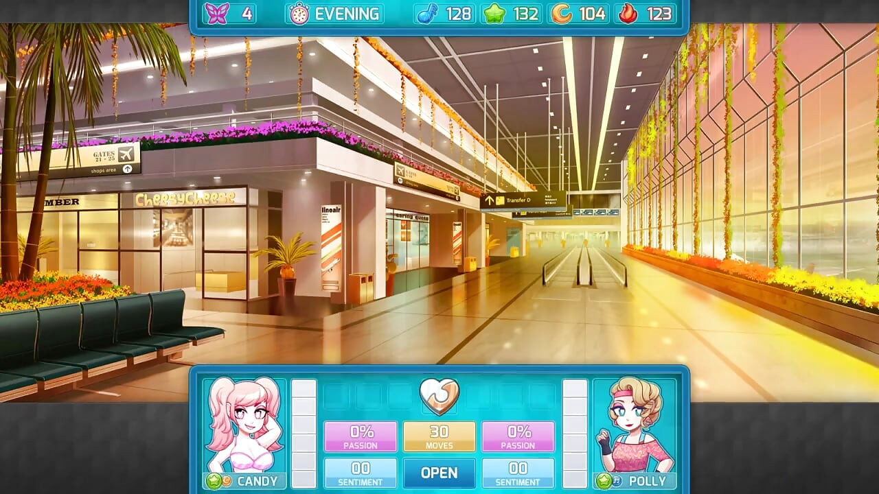 Huniepop 2 - Double Date - Part 8 Girl Lesbian Babes by Loveskysan