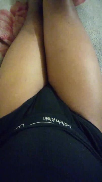 Thick thighs and dick print