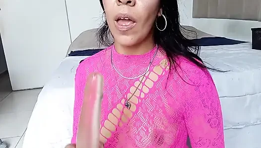 Hot Latina Uses and Enjoys Alone