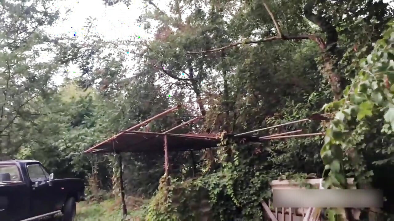 Real Couple Outdoor Pickup Fun With My Wife Luna and the Gardener