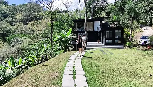 Masaj ve sert sikişen müşteri