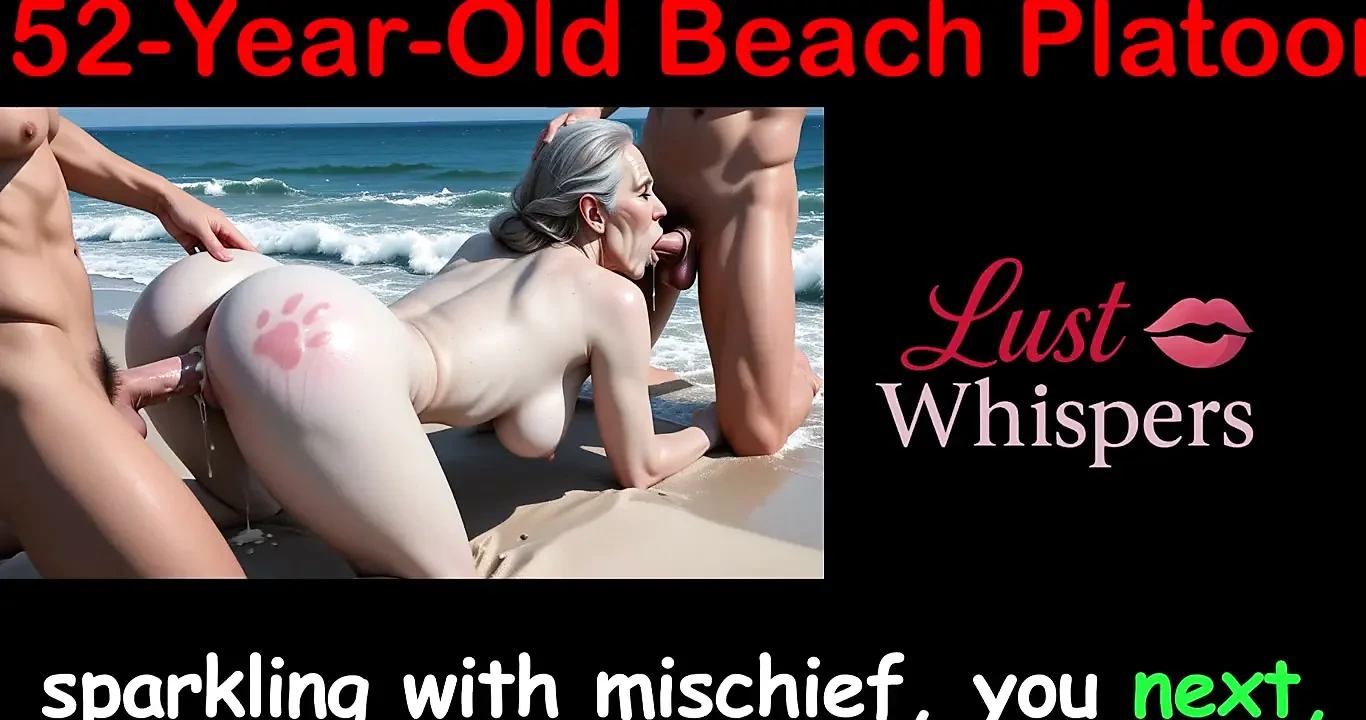 52-year-old Beach Platoon - English Sex Story