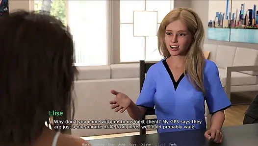 The East Block 26 Kathryn Gave the Old Man Accross the Appartment a Handjob