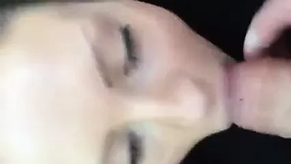 Getting a facial in my car