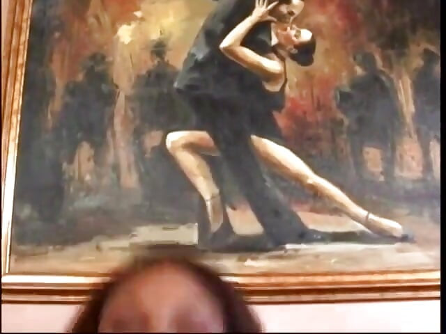 Hot chick lies on the floor upside down to get her pussy eaten by the hungry dude