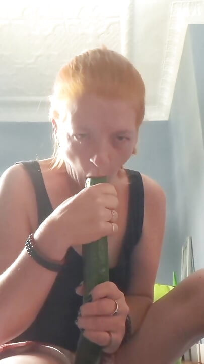 Ho un cetriolo dal vivo