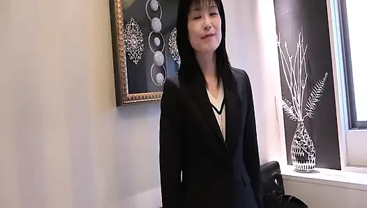 Yoga Teacher with Beautiful Legs, Ryoko, 46 Years Old